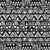 8' X 10' Black And Ivory Southwestern Washable Indoor Outdoor Area Rug - Black, Ivory