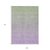 9' X 12' Artichoke Green And Lavender Ombre Washable Indoor Outdoor Area Rug