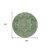8' Emerald Round Medallion Washable Indoor Outdoor Area Rug