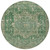 8' Emerald Round Medallion Washable Indoor Outdoor Area Rug