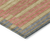 9' X 12' Pewter And Gold Striped Washable Indoor Outdoor Area Rug