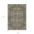 8' X 10' Gray Taupe And Beige Moroccan Washable Indoor Outdoor Area Rug