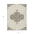 10' X 14' Ivory Beige And Gray Oriental Washable Indoor Outdoor Area Rug Traditional Style - Ivory, Beige, Gray Color
