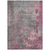 9' X 12' Blush Gray And Mauve Abstract Washable Indoor Outdoor Area Rug