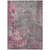 9' X 12' Blush Gray And Mauve Abstract Washable Indoor Outdoor Area Rug