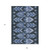 9' X 12' Denim Blue And Sky Blue Southwestern Washable Indoor Outdoor Area Rug