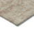 9' X 12' Chocolate Beige And Taupe Abstract Washable Indoor Outdoor Area Rug