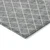 9' X 12' Gray And Ivory Geometric Washable Indoor Outdoor Area Rug Transitional Style - Gray, Ivory Color