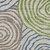 9' X 12' Beige Taupe And Green Abstract Washable Indoor Outdoor Area Rug