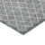 8' X 10' Gray And Ivory Geometric Washable Indoor Outdoor Area Rug Transitional Style - Gray, Ivory Color