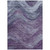 8' X 10' Purple And Gray Abstract Washable Indoor Outdoor Area Rug