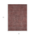 10' X 14' Orange And Copper Southwestern Washable Indoor Outdoor Area Rug