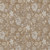 10' X 14' Copper And Beige Floral Washable Indoor Outdoor Area Rug