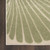 9' X 12' Green Yellow Blue Ivory And Dark Green Starfish Indoor Outdoor Area Rug