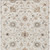 9' X 12' Ivory Brown And Coral Floral Washable Indoor Outdoor Area Rug