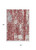 10' X 14' Burgundy And Ivory Abstract Washable Indoor Outdoor Area Rug