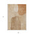9' X 12' Orange Copper And Terra Cotta Abstract Washable Indoor Outdoor Area Rug
