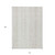 10' X 14' Ivory And Beige Striped Washable Indoor Outdoor Area Rug Transitional Style - Ivory, Beige Color