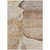 8' X 10' Brown Beige And Taupe Floral Washable Indoor Outdoor Area Rug