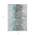 8' X 10' Teal Blue Charcoal And Silver Abstract Washable Indoor Outdoor Area Rug