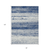 8' X 10' Navy Blue And Ivory Striped Washable Indoor Outdoor Area Rug