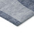 10' X 14' Denim Blue And Sky Blue Abstract Washable Indoor Outdoor Area Rug Transitional Style - Denim Blue, Sky Blue Color