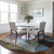 8' Brown Blue And Green Round Abstract Washable Indoor Outdoor Area Rug