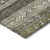 9' X 12' Taupe Beige And Ivory Southwestern Washable Indoor Outdoor Area Rug