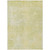 8' X 10' Gold Abstract Washable Non Skid Indoor Outdoor Area Rug Transitional Style - Gold Color