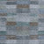 9' X 12' Blue Denim Blue And Brown Striped Washable Indoor Outdoor Area Rug
