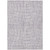 8' X 10' Lilac Purple And Ivory Striped Washable Indoor Outdoor Area Rug