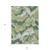 9' X 12' Green Ivory And Beige Abstract Washable Indoor Outdoor Area Rug