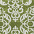 8' X 10' Green And Ivory Damask Washable Indoor Outdoor Area Rug