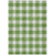 10' X 14' Green And Gray Plaid Washable Indoor Outdoor Area Rug