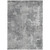 9' X 12' Gray Abstract Washable Non Skid Indoor Outdoor Area Rug Transitional Style - Gray Color
