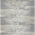 8' X 10' Gray And Ivory Striped Washable Indoor Outdoor Area Rug - Gray, Ivory