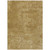 9' X 12' Tan Abstract Washable Indoor Outdoor Area Rug