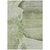 8' X 10' Artichoke Green And Gray Floral Washable Indoor Outdoor Area Rug