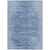 10' X 14' Denim Blue And Sky Blue Abstract Washable Indoor Outdoor Area Rug