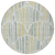 8' Sage Artichoke Green And Gold Round Abstract Washable Indoor Outdoor Area Rug