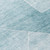 8' Teal Blue And Aqua Round Abstract Washable Indoor Outdoor Area Rug