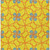 10' X 14' Yellow And Teal Blue Geometric Washable Indoor Outdoor Area Rug