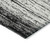 9' X 12' Black And Ivory Striped Washable Indoor Outdoor Area Rug - Black, Ivory