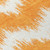 10' X 14' Orange And Ivory Chevron Washable Indoor Outdoor Area Rug