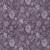 9' X 12' Plum Purple And Lavender Floral Washable Indoor Outdoor Area Rug