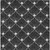 9' X 12' Black Gray And Ivory Geometric Washable Indoor Outdoor Area Rug - 608219173197