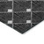 9' X 12' Black Gray And Ivory Geometric Washable Indoor Outdoor Area Rug - 608219173197