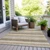 8' X 10' Beige And Ivory Striped Washable Indoor Outdoor Area Rug - Beige, Ivory
