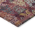 8' X 10' Rust Gold And Blush Aztec Washable Indoor Outdoor Area Rug