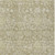 9' X 12' Taupe And Beige Floral Washable Indoor Outdoor Area Rug - 880016620634